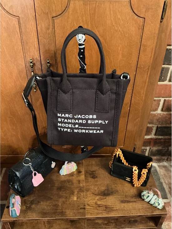 MARC JACOBS Handbags - NWT Marc Jacobs Black Mini Canvas Tote